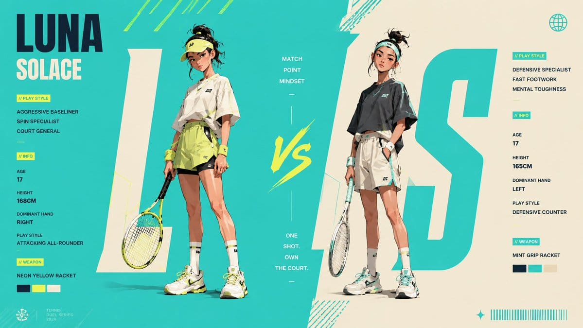 AI Anime Tennis Character to Video Generator