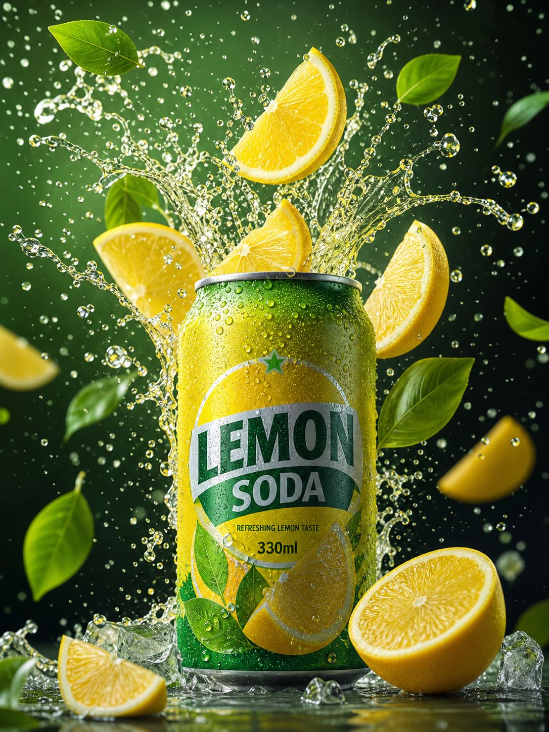 Summer Drink AI Poster Generator