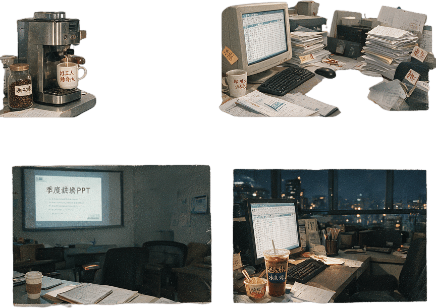 Seedream 5.0 Pro AI图层分离工作流 - Seedream5 Pro 分离出的人物/背景/文案合集图层 3