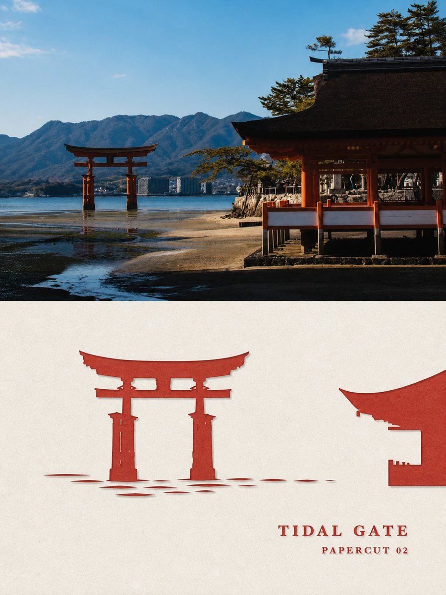 AI 剪纸生成器：热门提示词与模板 - Traval Paper Cut Art