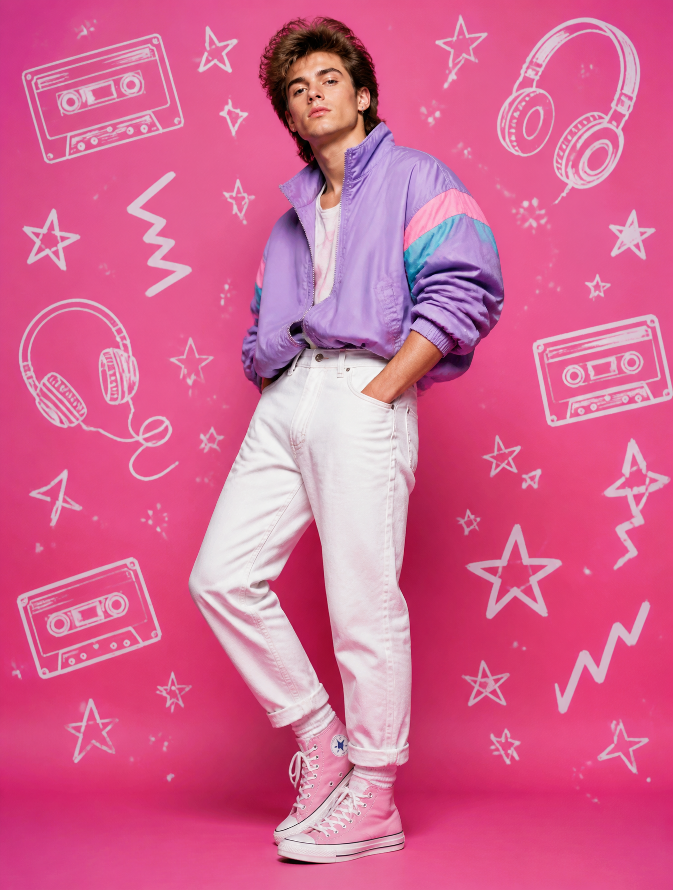 ## Retro 80s Movie Poster