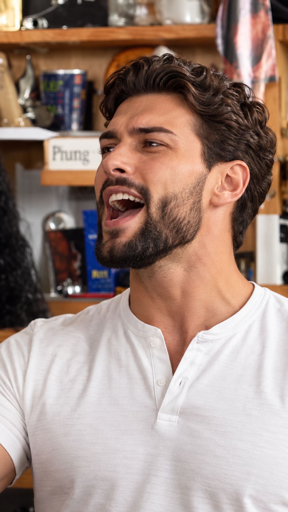 Generate Lead Singer Concert Image